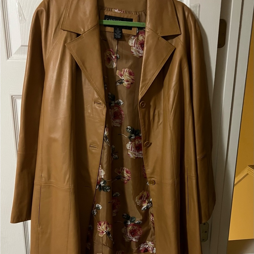 Leather Coat